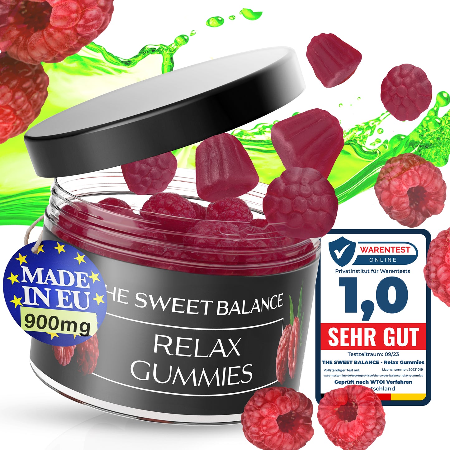 RELAX GUMMIES 30mg CBD (pack of 3)