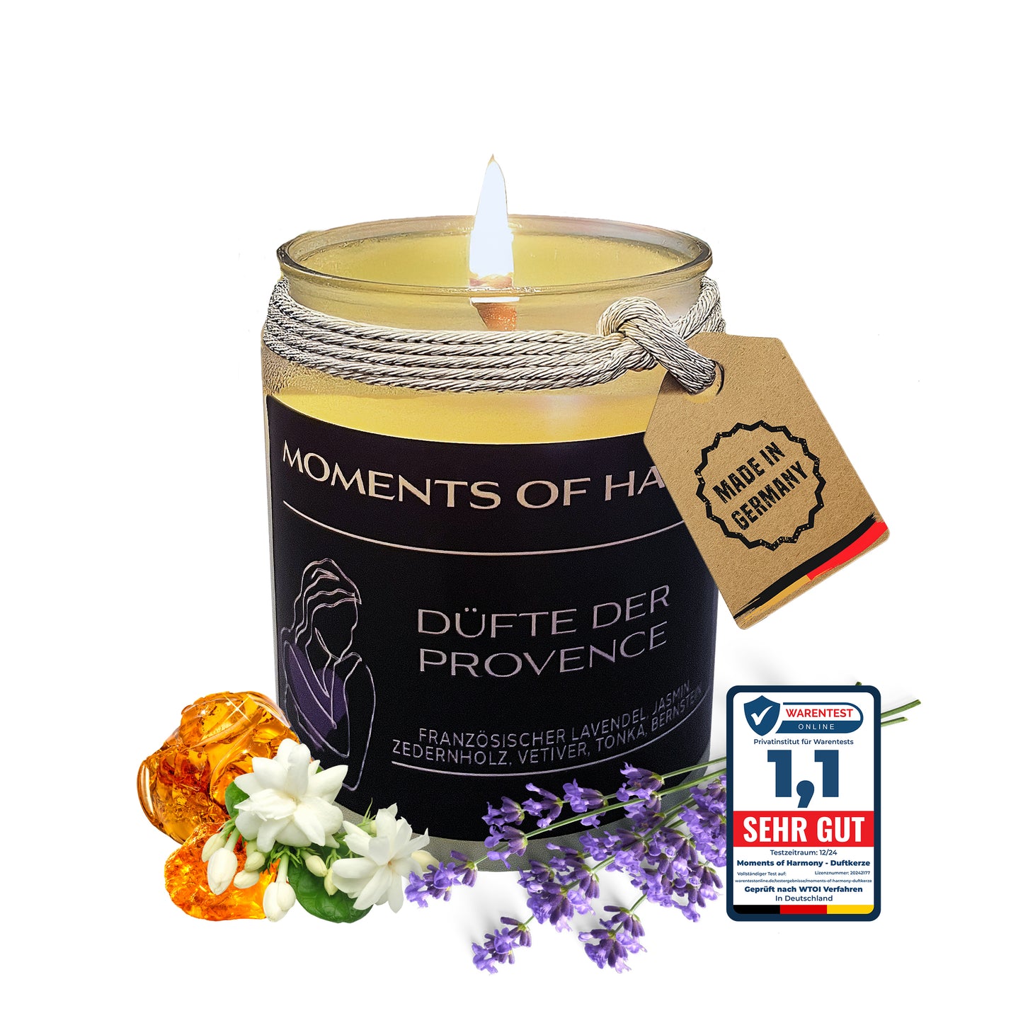 MOMENTS OF HARMONY — natural scented candle