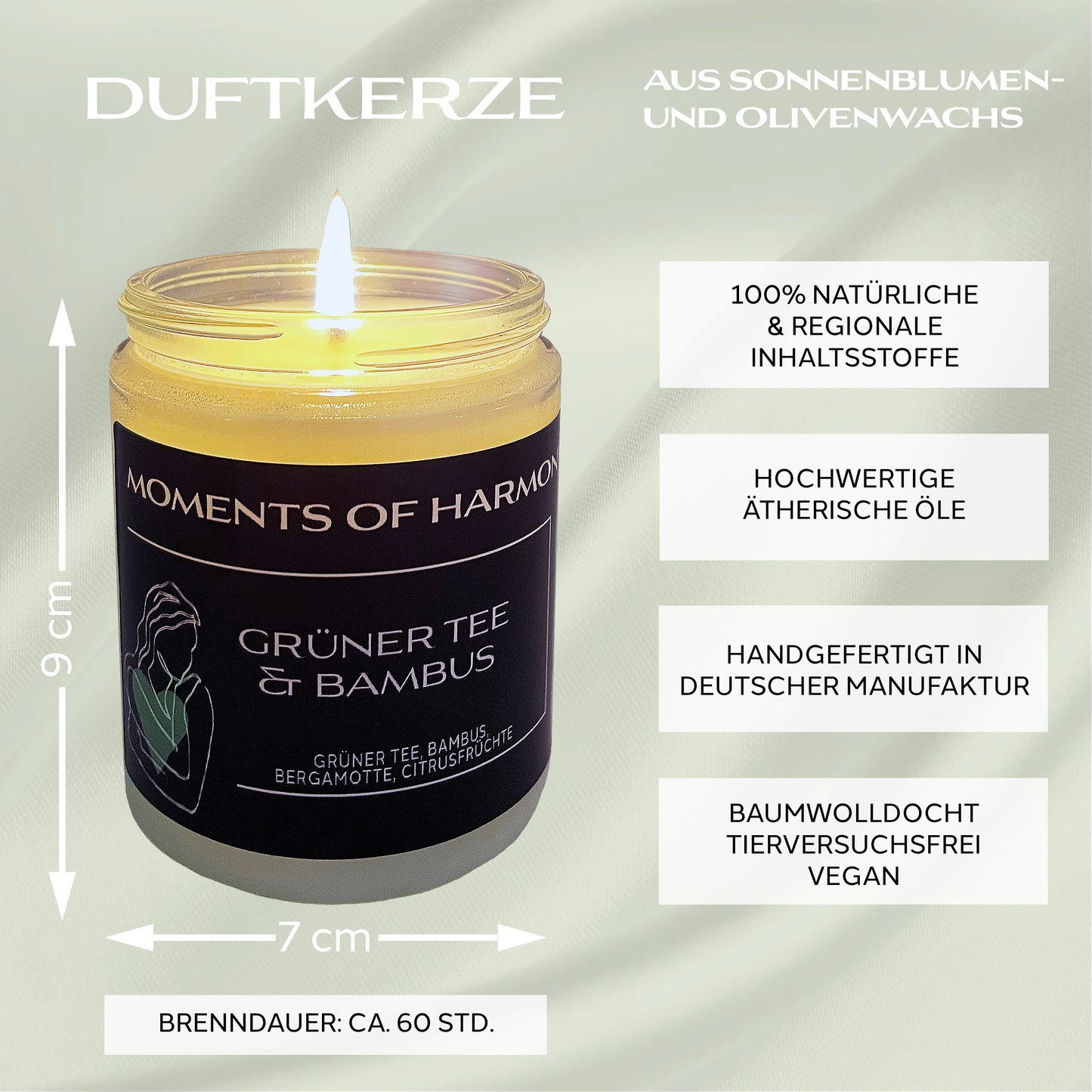 MOMENTS OF HARMONY β natural scented candle
