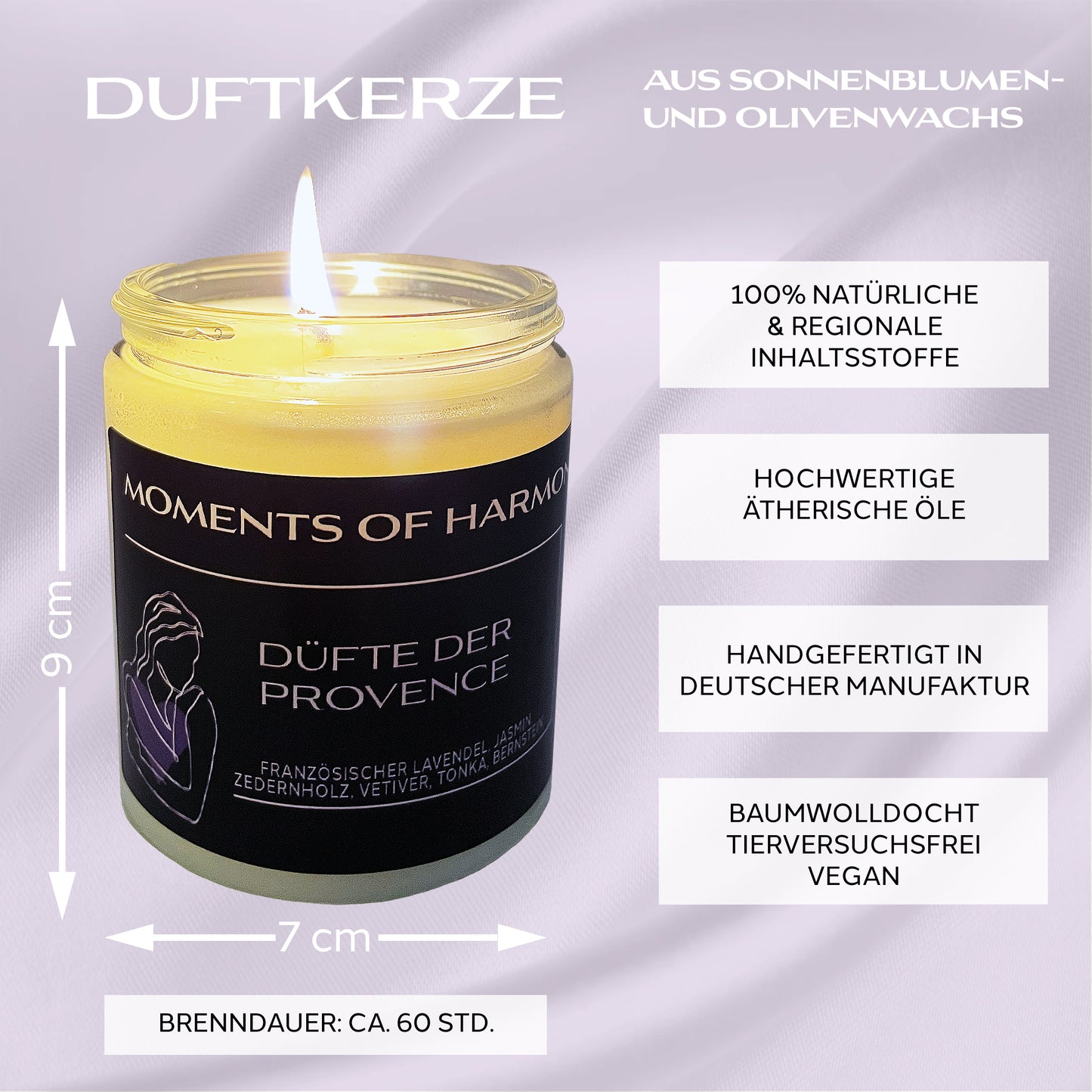 MOMENTS OF HARMONY — natural scented candle
