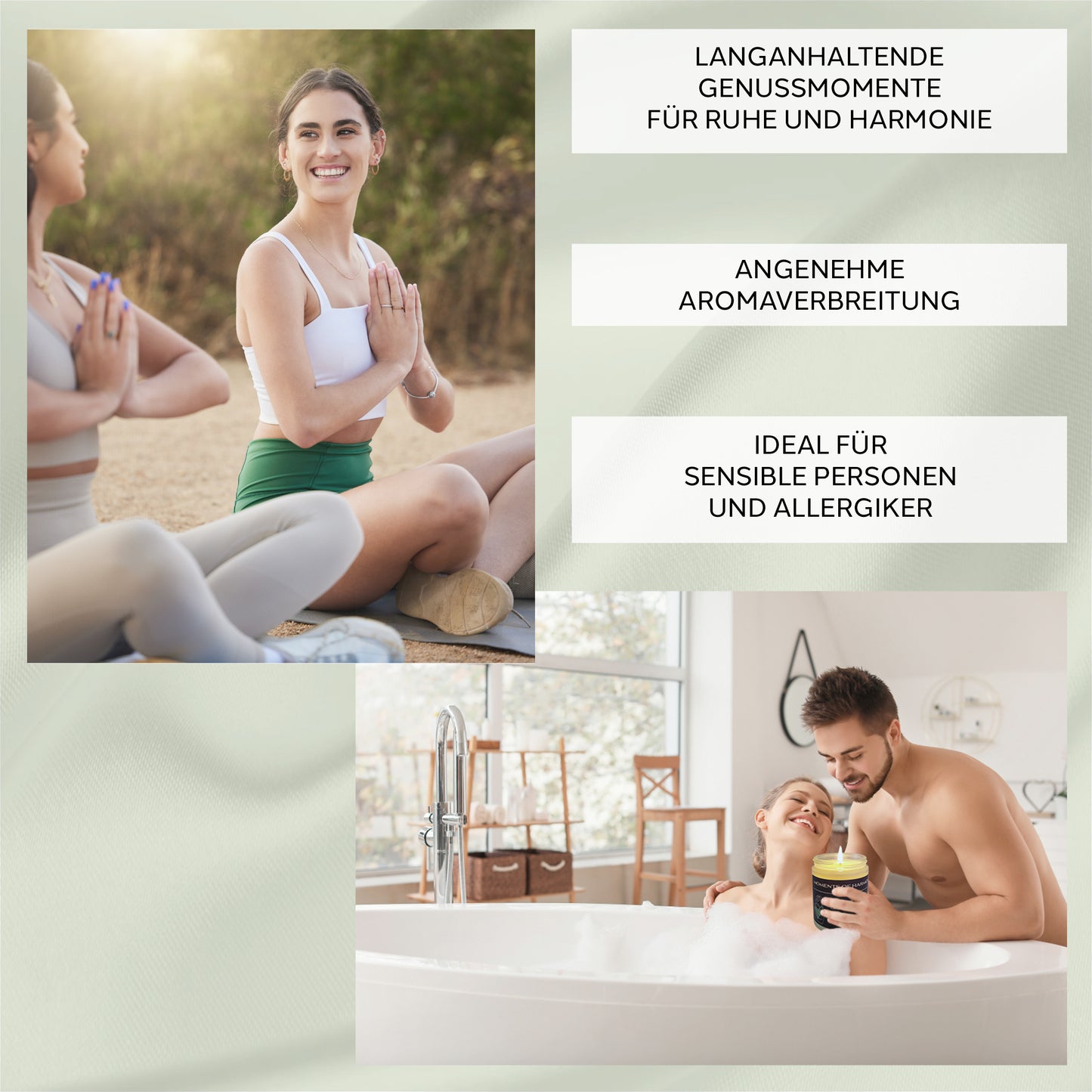 MOMENTS OF HARMONY β natural scented candle