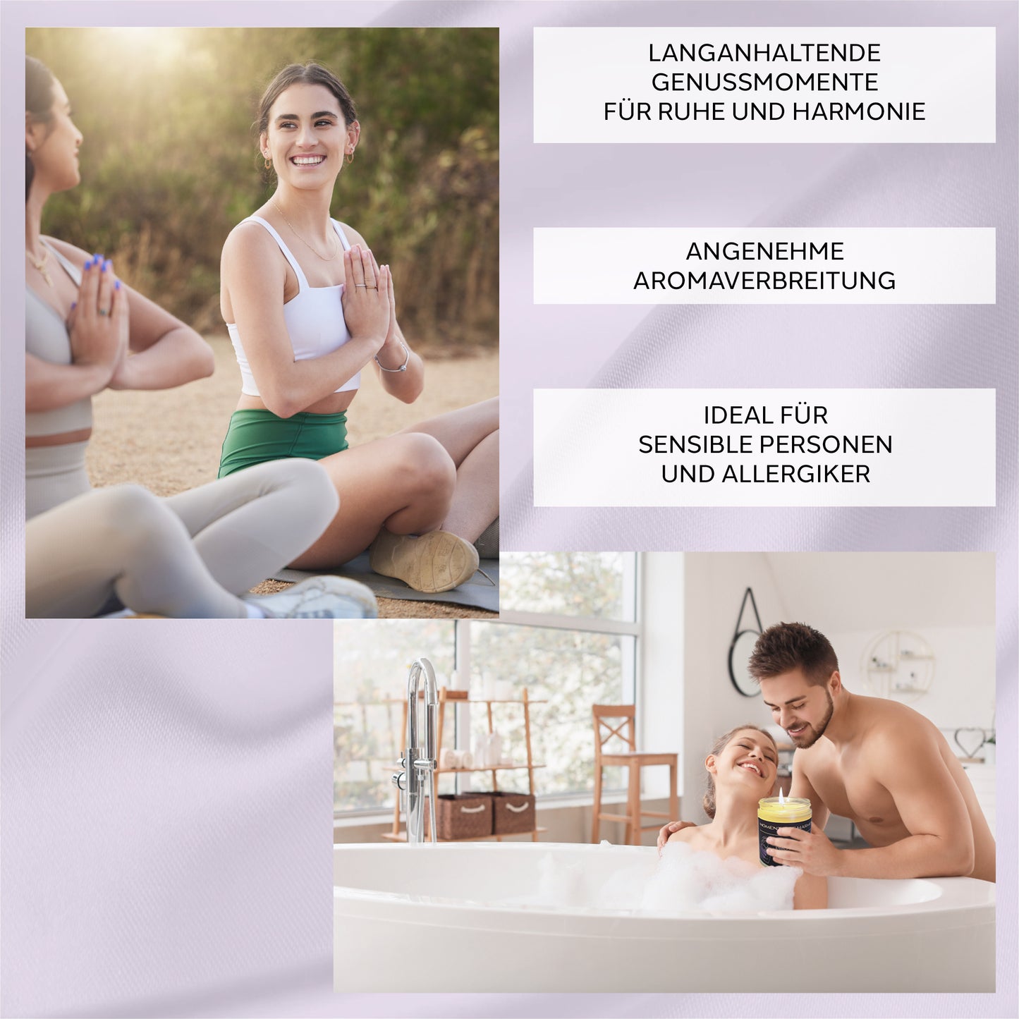 MOMENTS OF HARMONY — natural scented candle