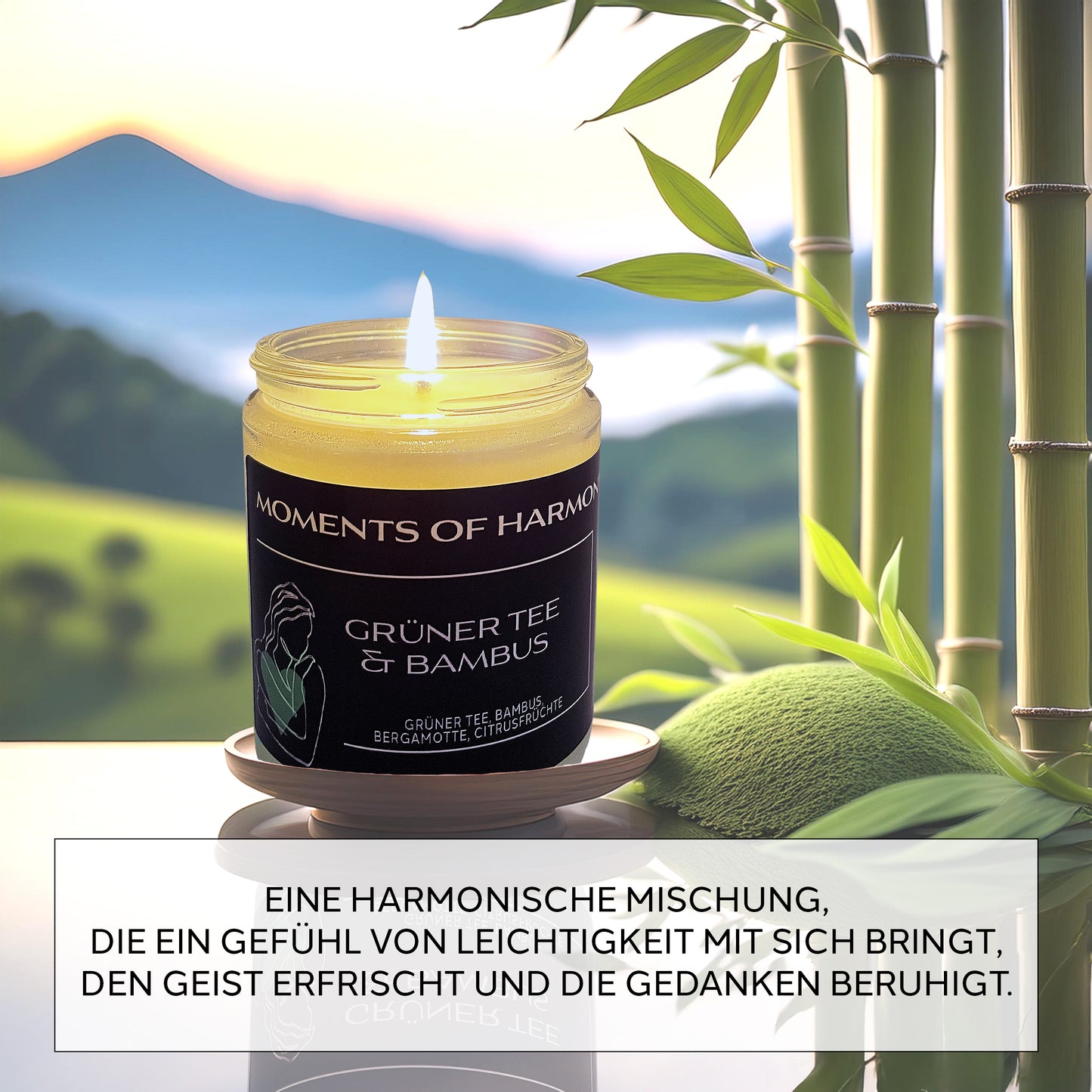 MOMENTS OF HARMONY β natural scented candle
