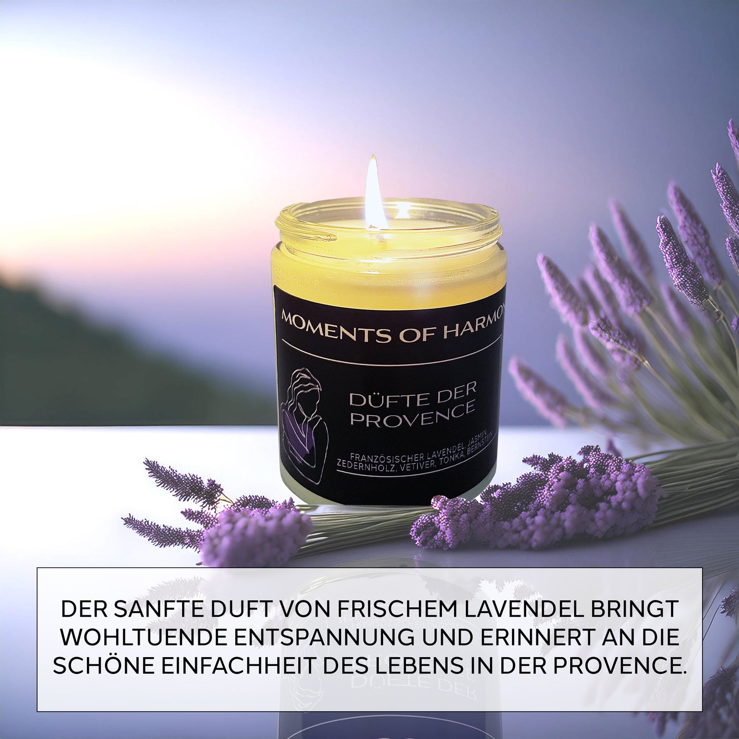 MOMENTS OF HARMONY — natural scented candle