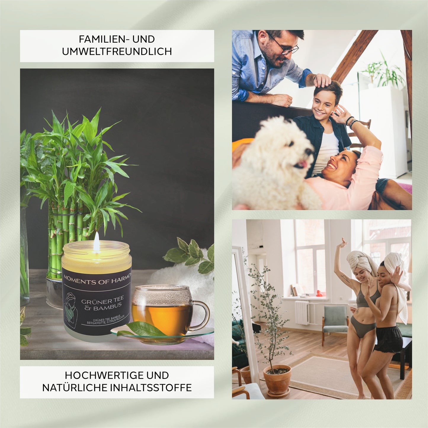 MOMENTS OF HARMONY β natural scented candle