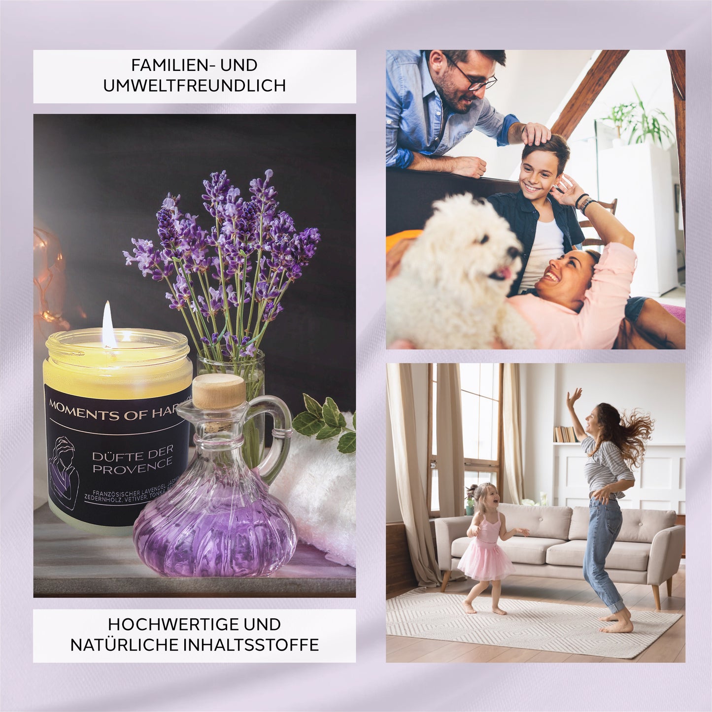 MOMENTS OF HARMONY — natural scented candle