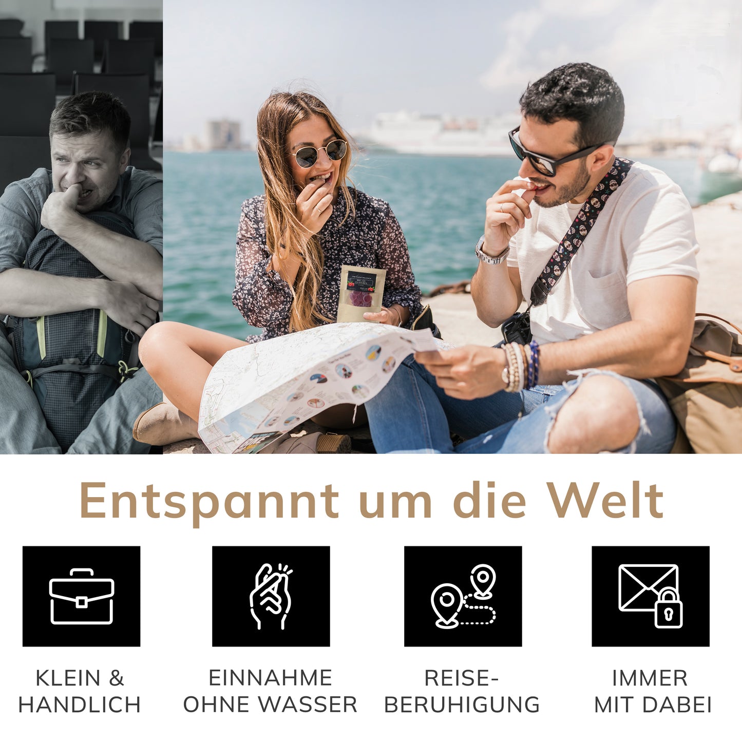 RELAX GUMMIES 30mg — Travel Edition — 10 Stück