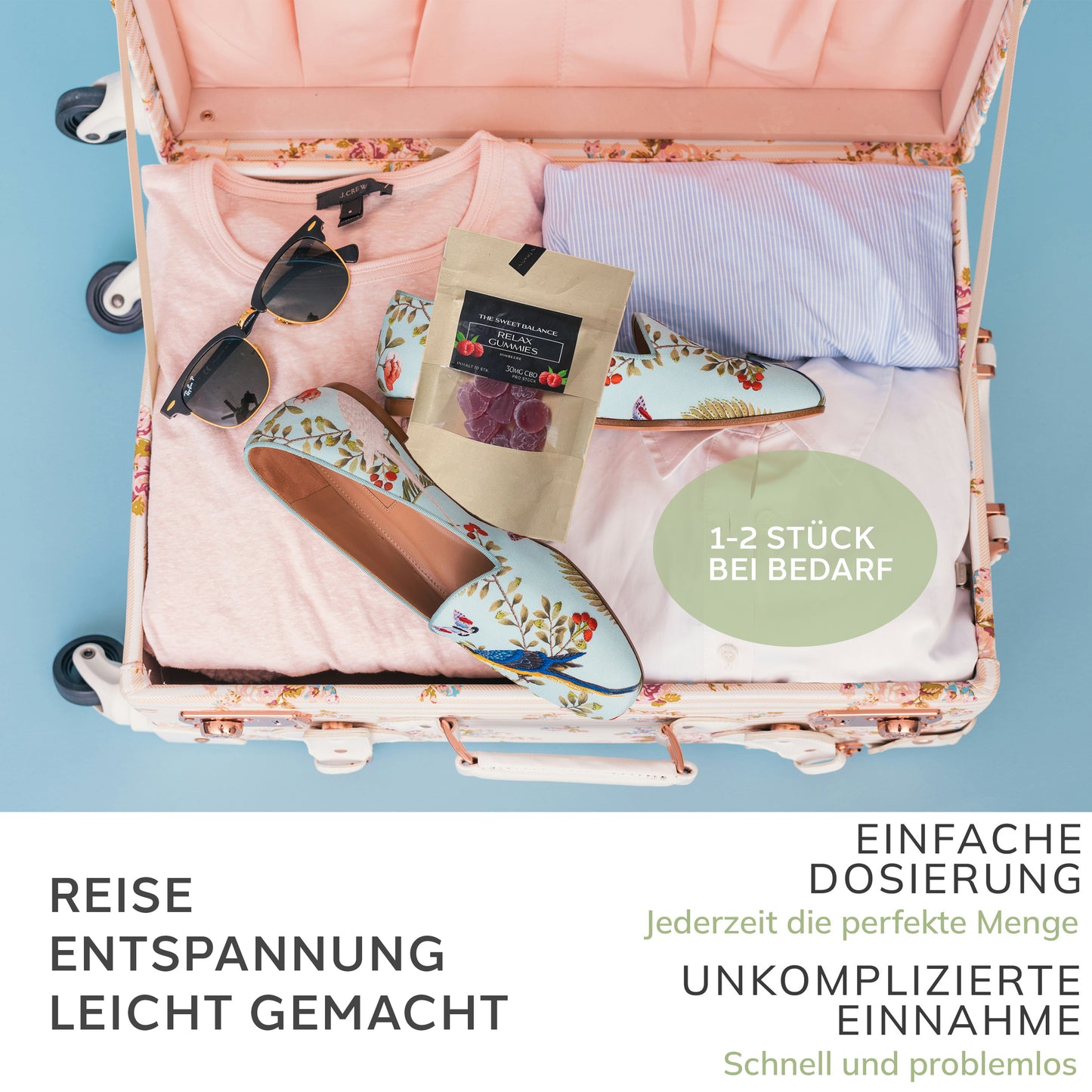 RELAX GUMMIES 30mg — Travel Edition — 10 Stück